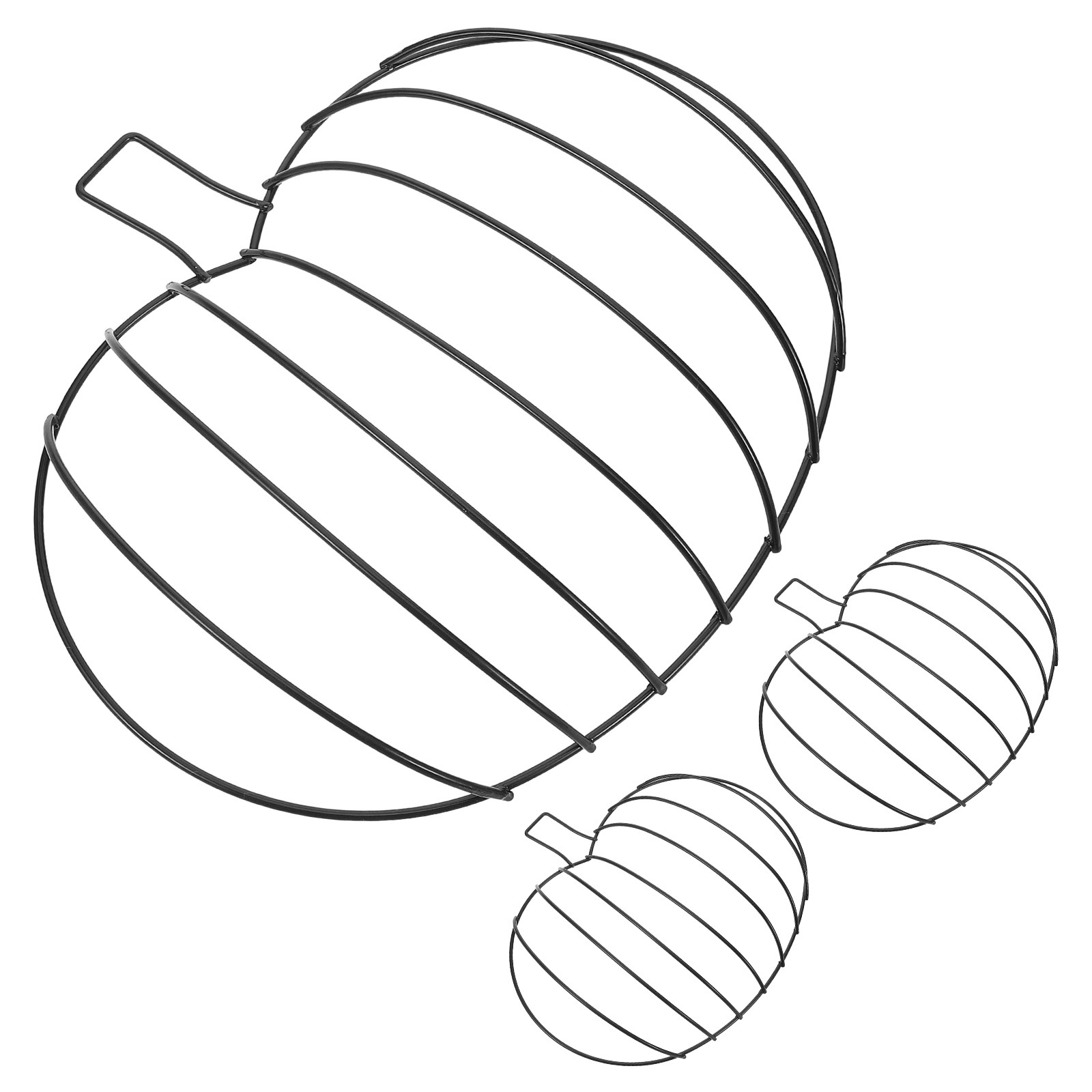 3pcs Pumpkin Shaped Metal Wrea - Wreath Form Wire review and price