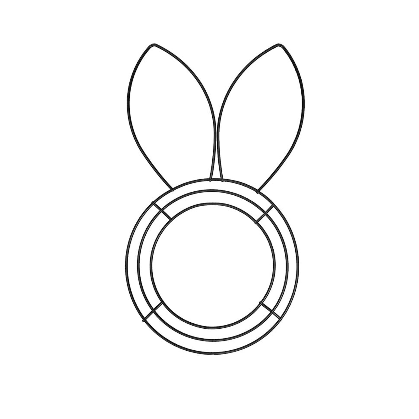 Easter Bunny Shaped Wire Wreat - Wreath Form Wire review and price