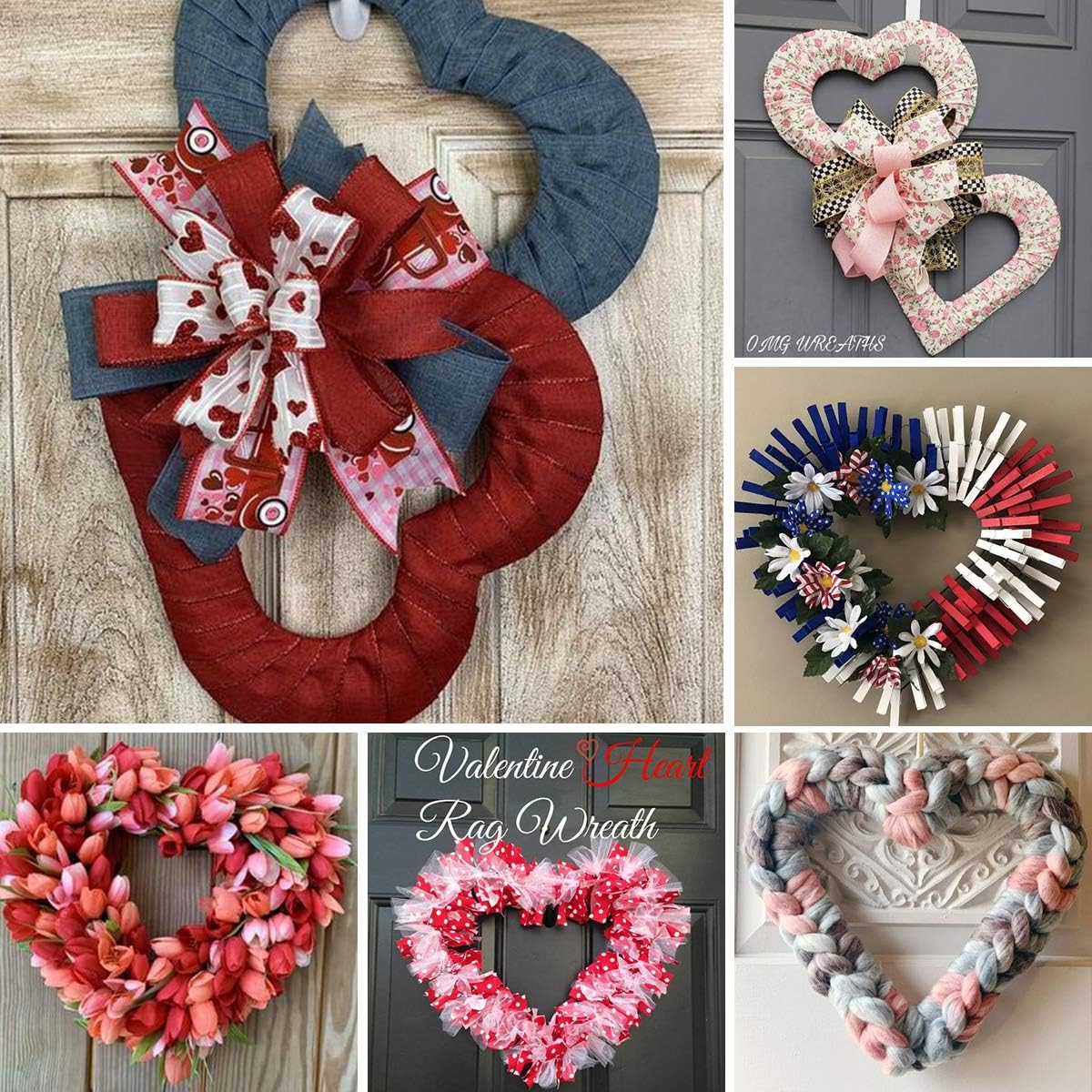 3 Pack Premium Metal Heart  Fo - Wreath Form Wire review and price
