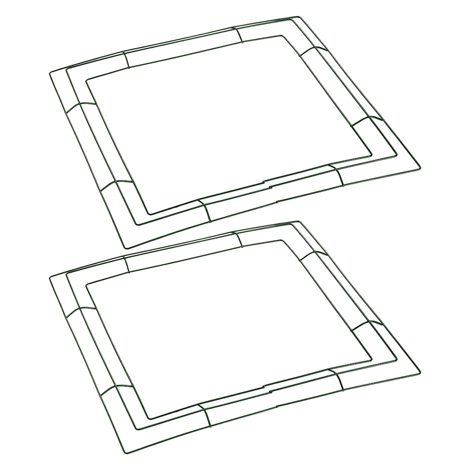 Square Wreath Frame Floral DIY - Wreath Form Wire review and price