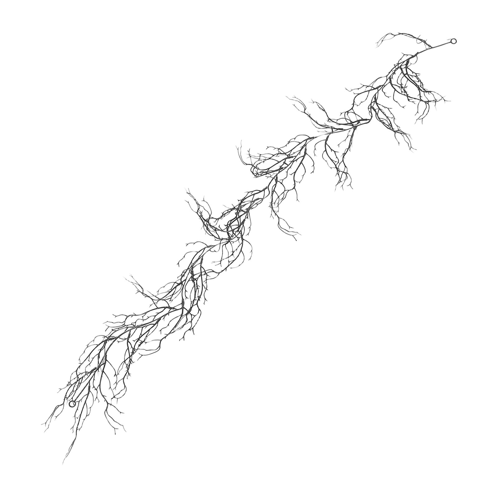 Black Plastic Decorative Vine  - Branch Curly Willow review and price