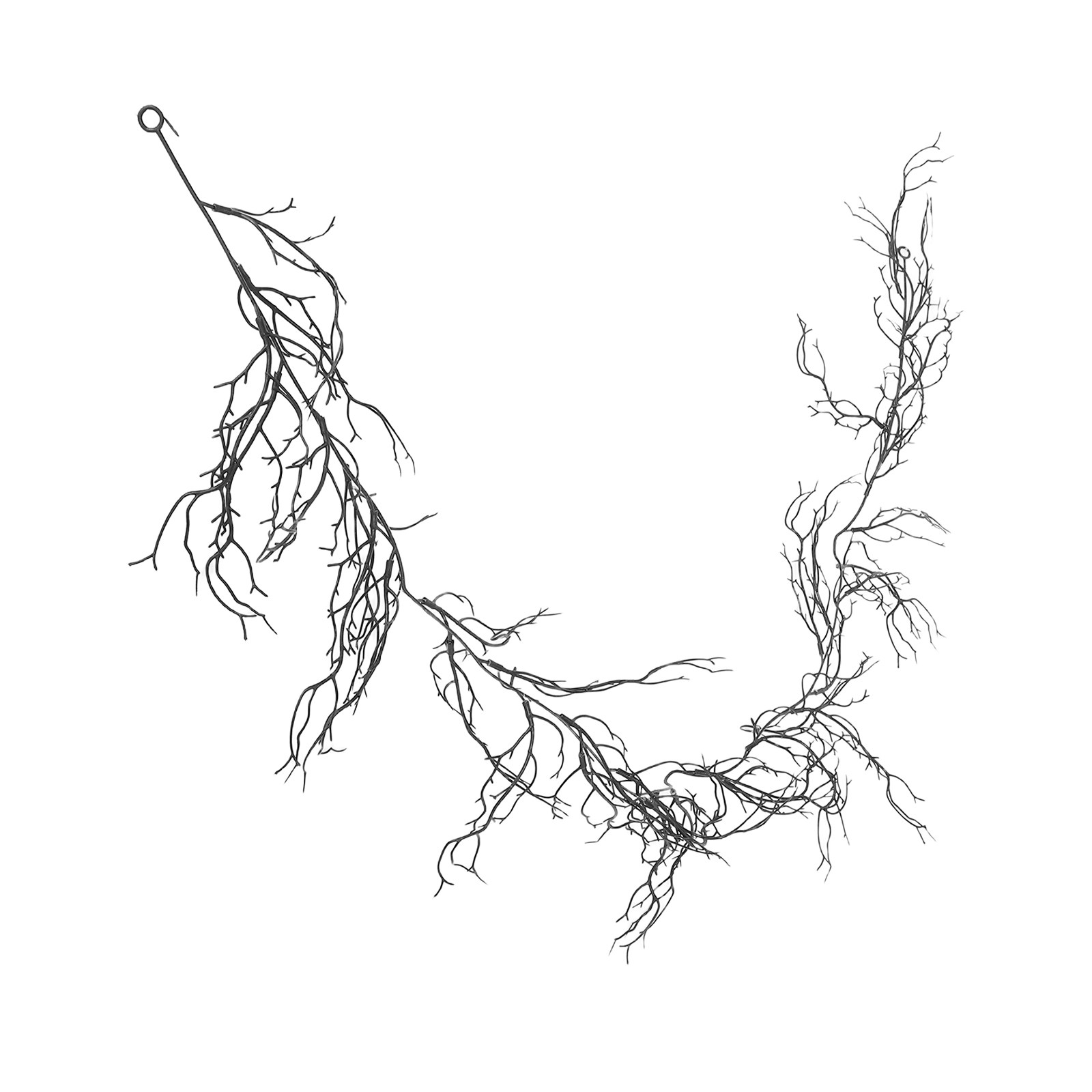 Black Plastic Decorative Vine  - Branch Curly Willow review and price